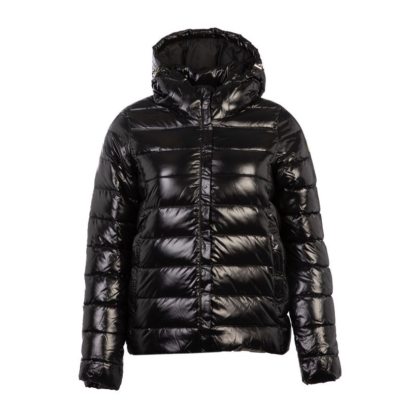 Doudoune capuche shiny milk spoutnic 2 Femme PYRENEX