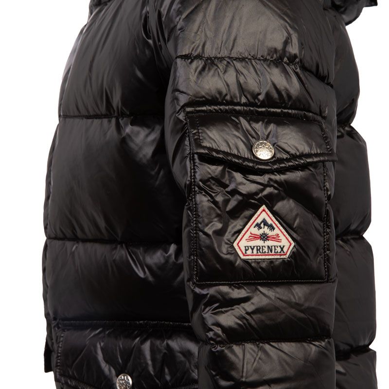 Doudoune à capuche à fourrure brillante authentic Enfant PYRENEX