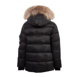 Doudoune à capuche à fourrure authentic Enfant PYRENEX