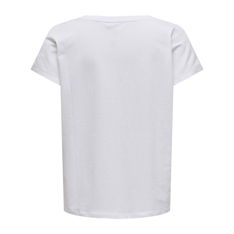 Tee shirt col rond paub font life on ss bat loose 15338961 ONLY Tee shirt col rond paub font life on ss bat loose 15338961 ONLY
