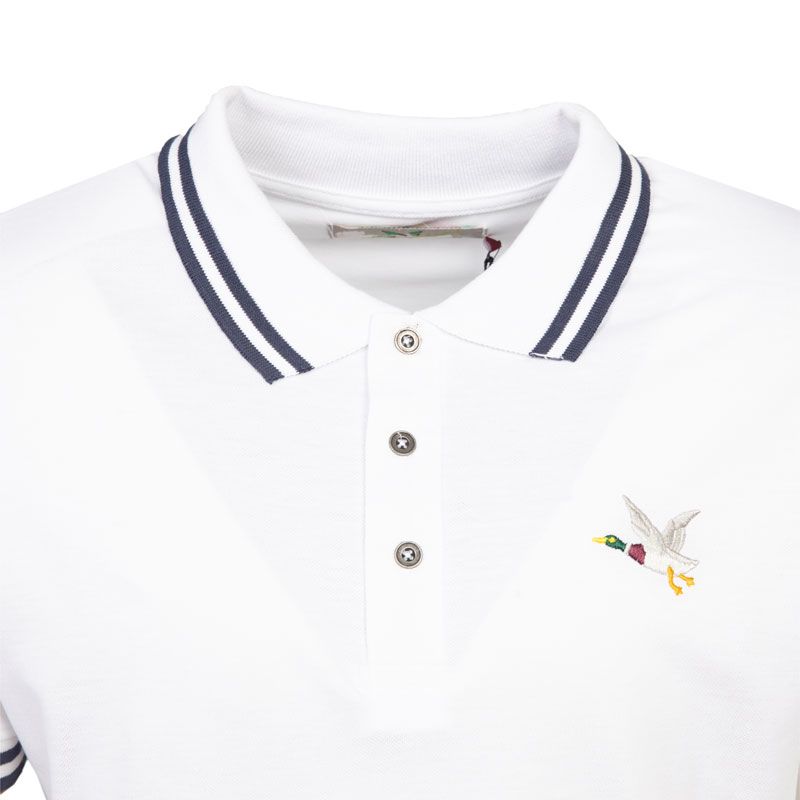 Polo manche courte liseret sherman Homme CHEVIGNON