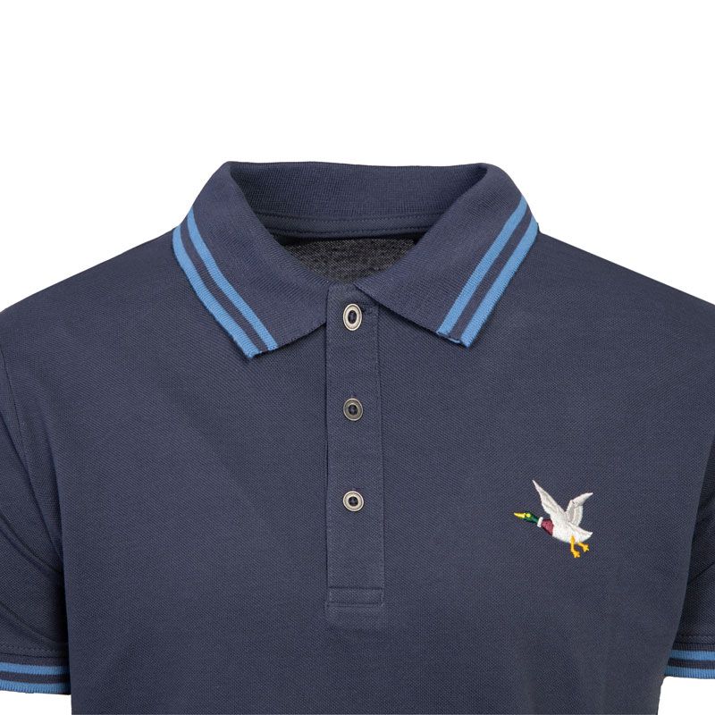 Polo manche courte liseret sherman Homme CHEVIGNON