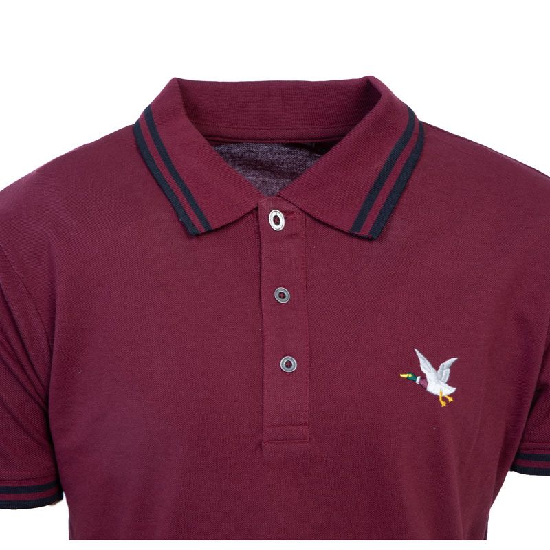 Polo manche courte liseret sherman Homme CHEVIGNON