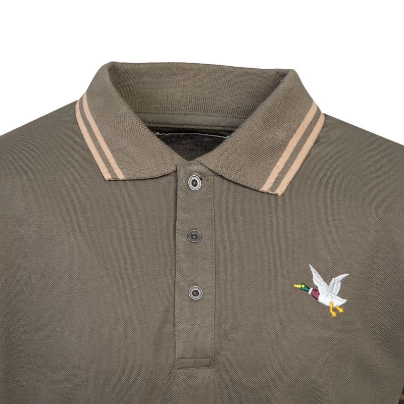 Polo manche courte liseret sherman Homme CHEVIGNON