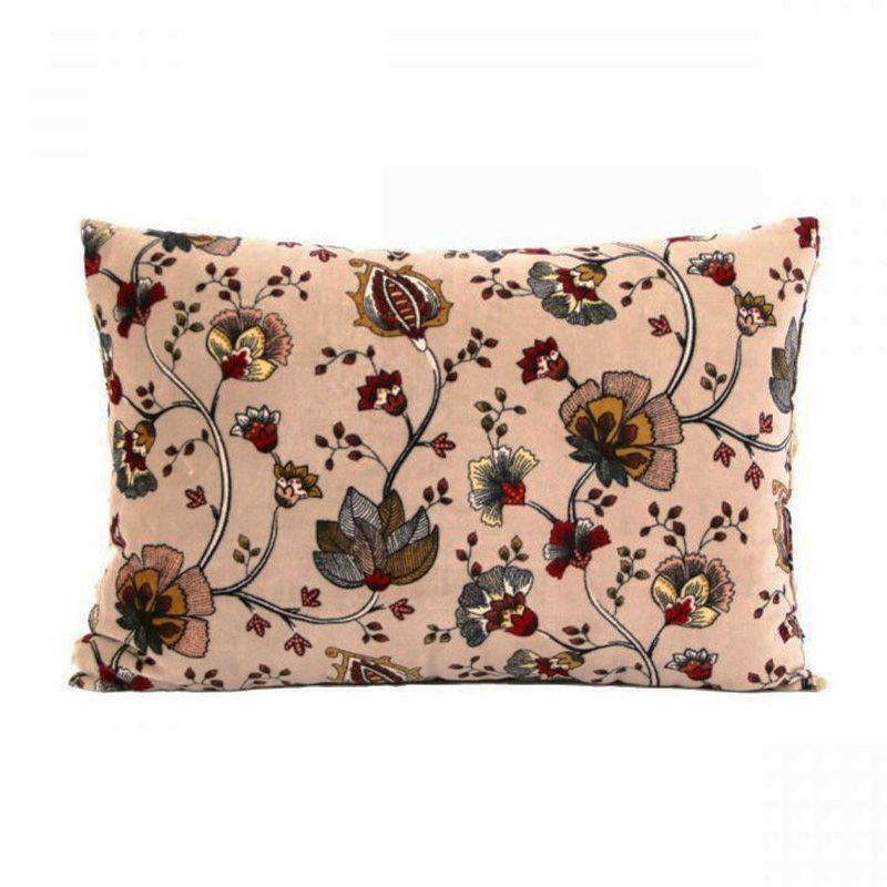 Coussin cachemire 40x60 tabac a36471 Mixte SUD ETOFFE