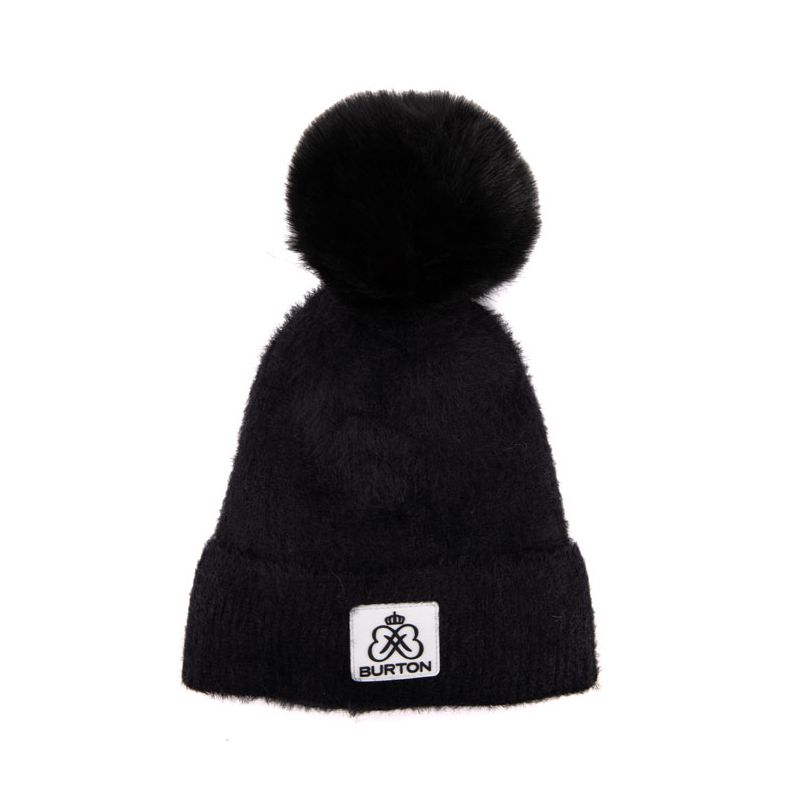 Bonnet fourre cotele avec pompon kadija Femme BURTON OF LONDON