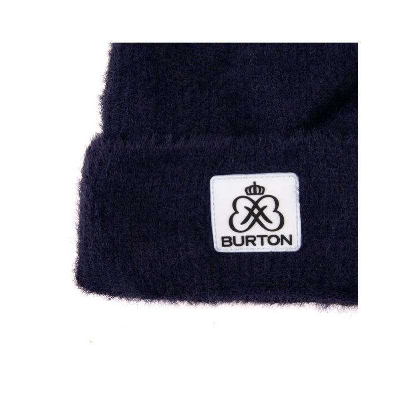 Bonnet fourre cotele avec pompon kadija Femme BURTON OF LONDON