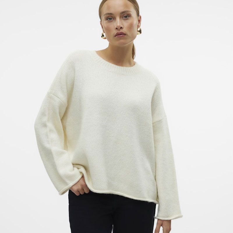 Pull birch vmnoelle ls o-neck 10310821 Femme VERO MODA Pull birch vmnoelle ls o-neck 10310821 Femme VERO MODA
