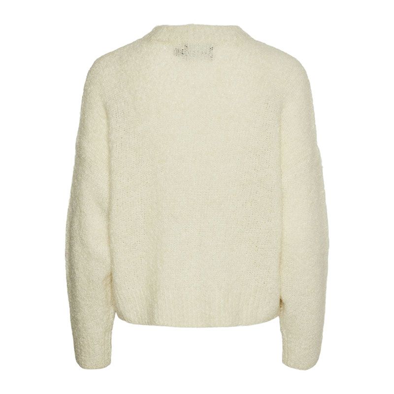 Pull birch pcnatherine ls o-neck 17142442 Femme PIECES