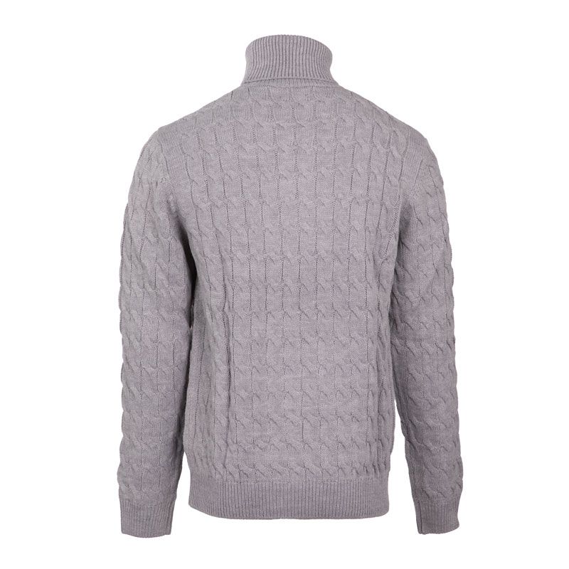 Pull col roule bms15 brown Homme BEST MOUNTAIN