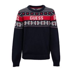 Pull ml l4br04z2nn0-f08c Enfant GUESS Pull ml l4br04z2nn0-f08c Enfant GUESS