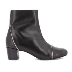 BOTTINE RAOLA NAPPA NOIR/LISERET BEIGET36-41 BOTTINE RAOLA NAPPA NOIR/LISERET BEIGET36-41