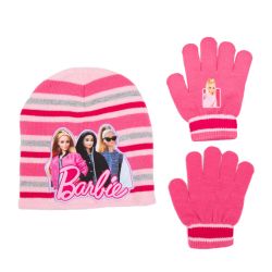 Bonnet gants fille barbie bar24-2540 Enfant TOM & KIDDY Bonnet gants fille barbie bar24-2540 Enfant TOM & KIDDY