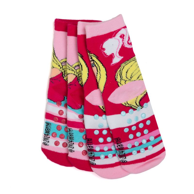 Lot de 2 chaussettes barbie bar24-2222-mag Enfant TOM & KIDDY
