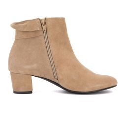 BOTTINE MANTIK VELOUR BEIGE T36-41 BOTTINE MANTIK VELOUR BEIGE T36-41