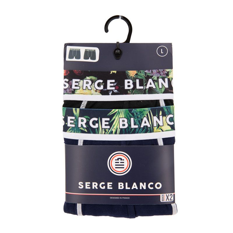 Lot de 2 boxer homme ceinture en sublimation serge blanco Homme SERGE BLANCO