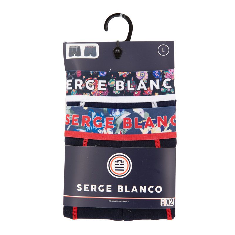 Lot de 2 boxer homme ceinture en sublimation serge blanco Homme SERGE BLANCO