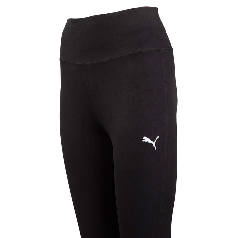 Legging coton logo blanc taille haute Femme PUMA