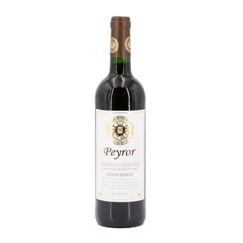 Aoc bordeaux rouge superieur 2021 peyror chateau de razat ar10832 Mixte CHATEAU DE RAZAT