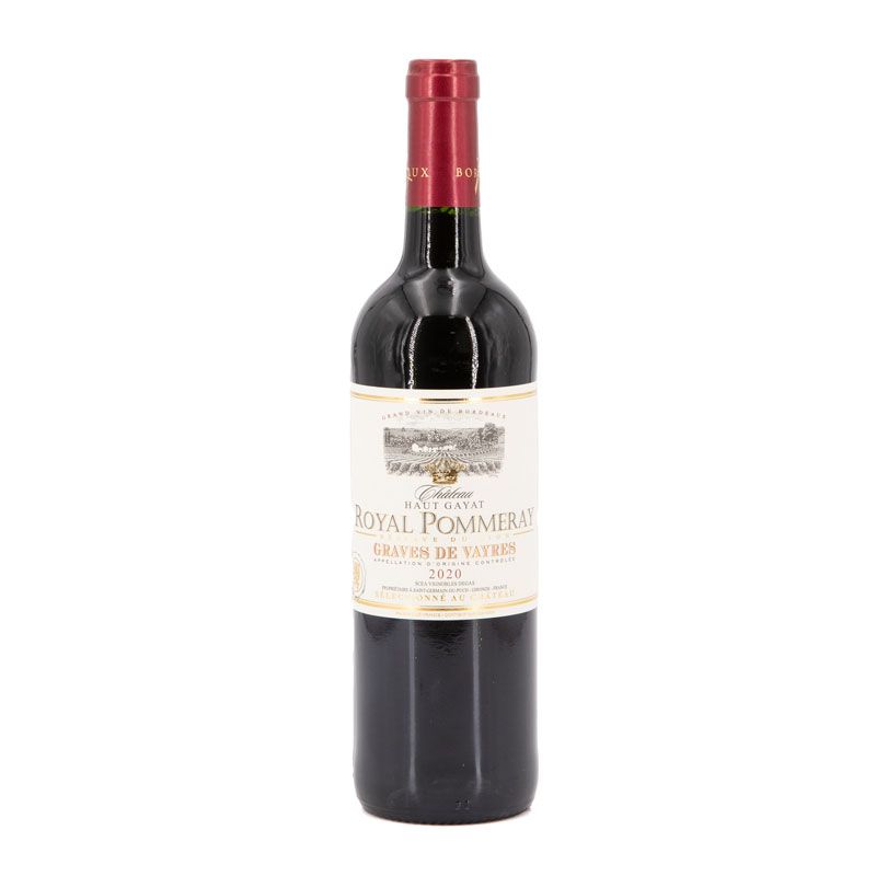 Aoc graves de vayres rouge 2020 chateau haut gayat royal pommeray ar14 Mixte CHATEAU HAUT GAYAT