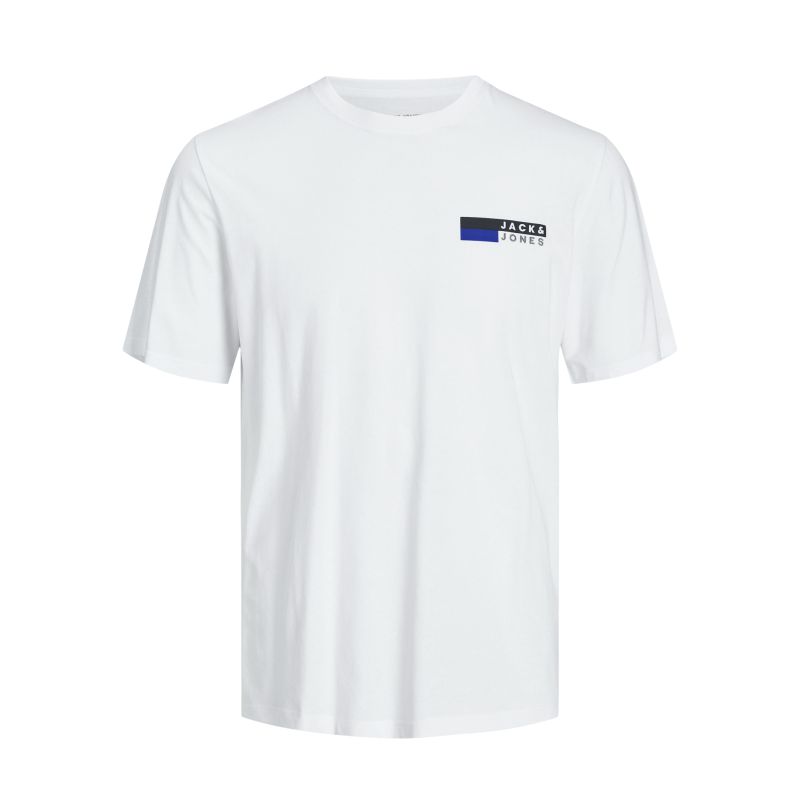 Tee shirt jwhcorp white 12277925 4285 Homme JACK & JONES