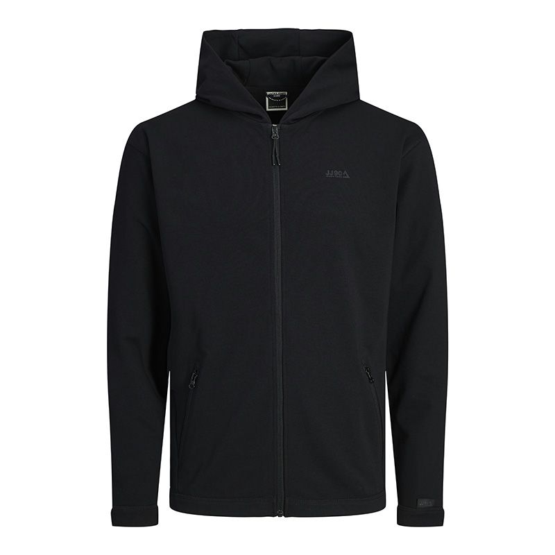 Veste zippee a capuche jwhcloud black 12277674 4285 Homme JACK & JONES