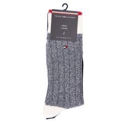 Chaussette th homme navy sock 2p mouline bootsocks 39-46 tu Homme TOMMY HILFIGER Chaussette th homme navy sock 2p mouline bootsocks 39-46 tu Homme TOMMY HILFIGER