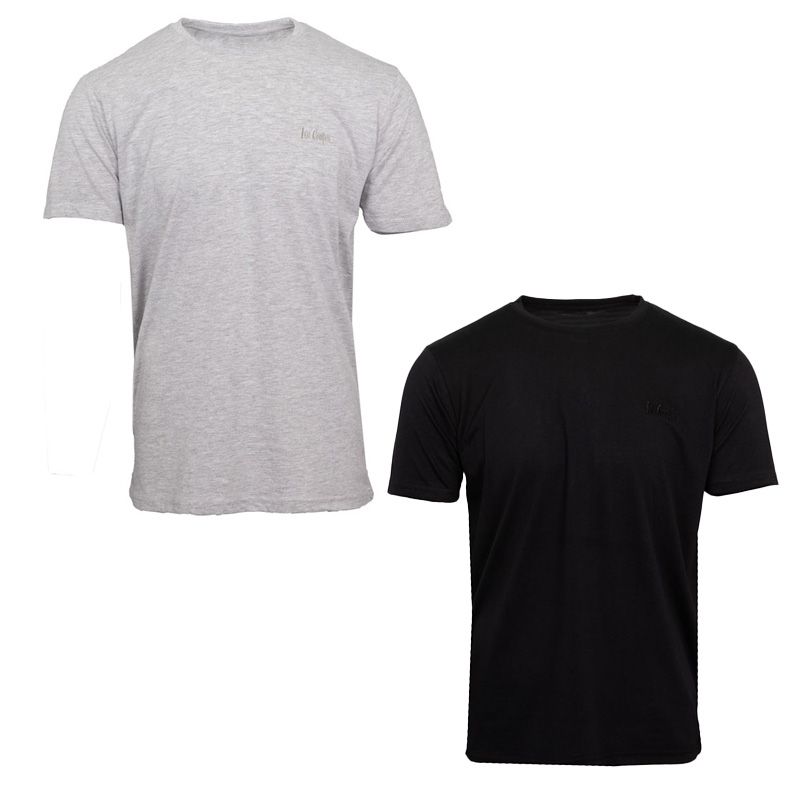 Pack de 2 tee shirt col rond manfred Homme LEE COOPER