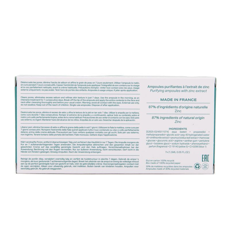 Pate grise cure (7 x 1,5ml) cosmetique div-pa-1124 Femme PAYOT Pate grise cure (7 x 1,5ml) cosmetique div-pa-1124 Femme PAYOT