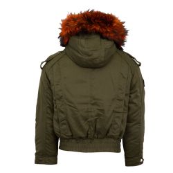 Blouson capuche fourrure noir ww603 Homme THE NEW DESIGNERS Blouson capuche fourrure noir ww603 Homme THE NEW DESIGNERS