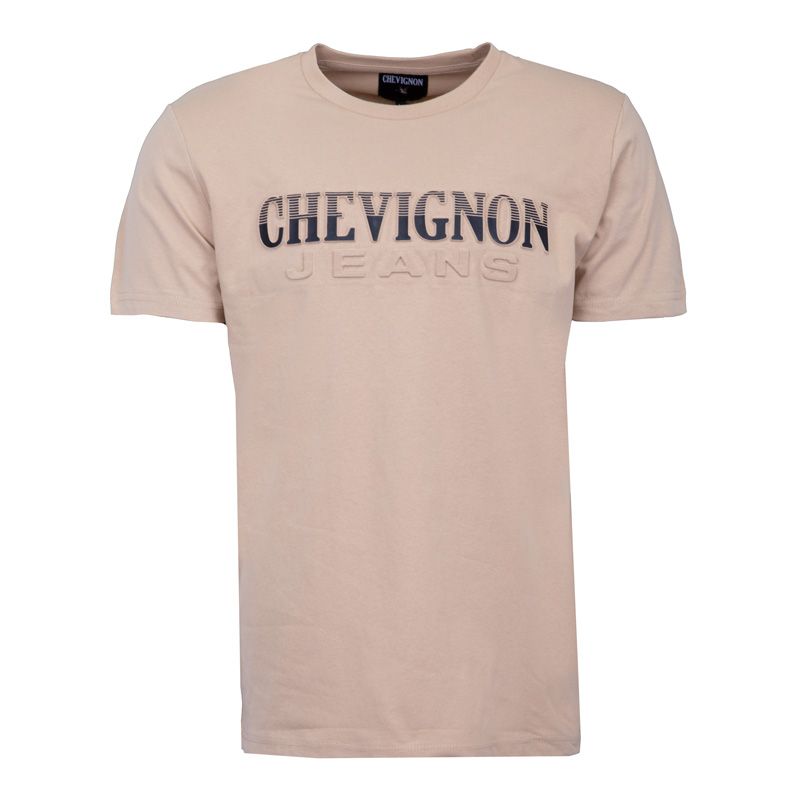 Tee shirt mc embos prato Homme CHEVIGNON