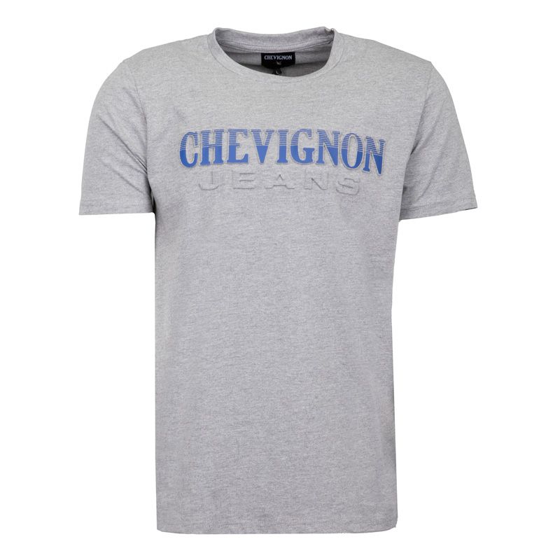 Tee shirt mc embos prato Homme CHEVIGNON