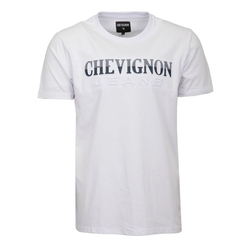 Tee shirt mc embos prato Homme CHEVIGNON