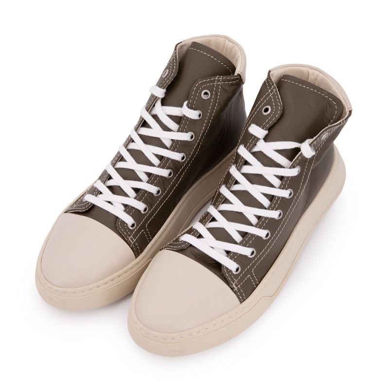 Basket montante 5268 naomi talco + capri marron 40/45 Homme URBAN