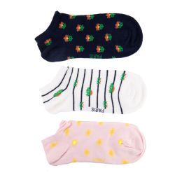 Socquette fantaisielot x3 Femme BILL TORNADE