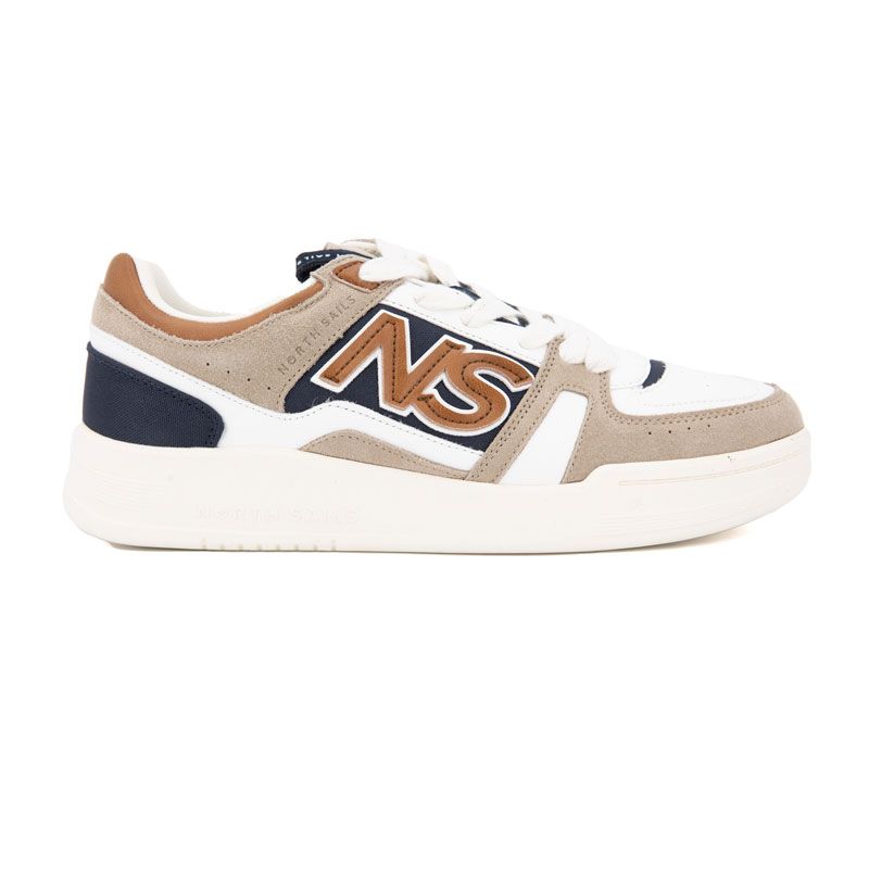 BASKET OFF WHITE-NAVY-BROWN A-JETTPR E 068 24A T39/45