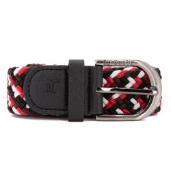 Ceinture tressée en tissu Homme TORRENTE
