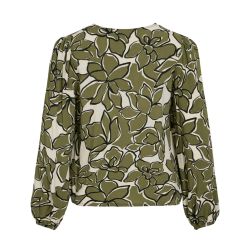 Haut vimara capulet olive 14103116 4229 Femme VILA