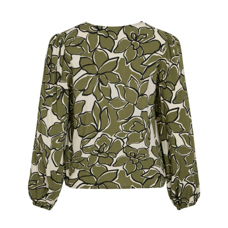 Haut vimara capulet olive 14103116 4229 Femme VILA