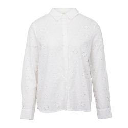 Chemisier blanc clodia Femme LA PETITE ETOILE Chemisier blanc clodia Femme LA PETITE ETOILE