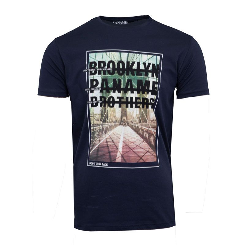 Tee shirt mc photoprint ts-pb 101 Homme PANAME BROTHERS