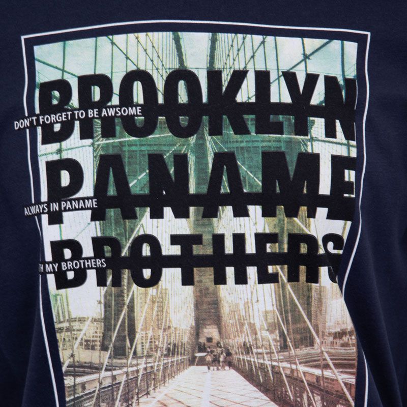 Tee shirt mc photoprint ts-pb 101 Homme PANAME BROTHERS Tee shirt mc photoprint ts-pb 101 Homme PANAME BROTHERS