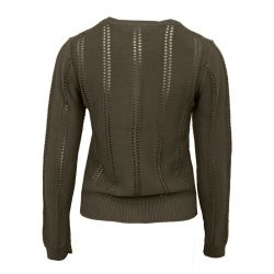 Pull kaki milada Femme LA PETITE ETOILE Pull kaki milada Femme LA PETITE ETOILE