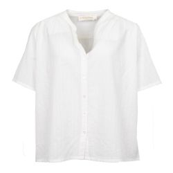 Blouse blanc brune Femme LA PETITE ETOILE