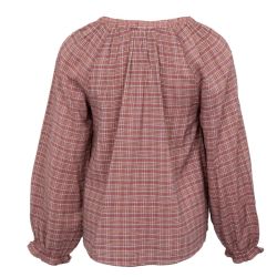 Blouse carreaux rose marjani Femme LA PETITE ETOILE