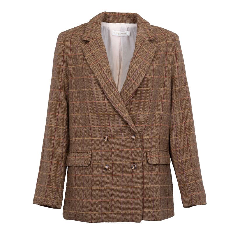 Blazer camel vanema Femme LA PETITE ETOILE Blazer camel vanema Femme LA PETITE ETOILE
