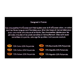 Chaussettes fil d'ecosse fantaisies 24018 Homme TORRENTE Chaussettes fil d'ecosse fantaisies 24018 Homme TORRENTE