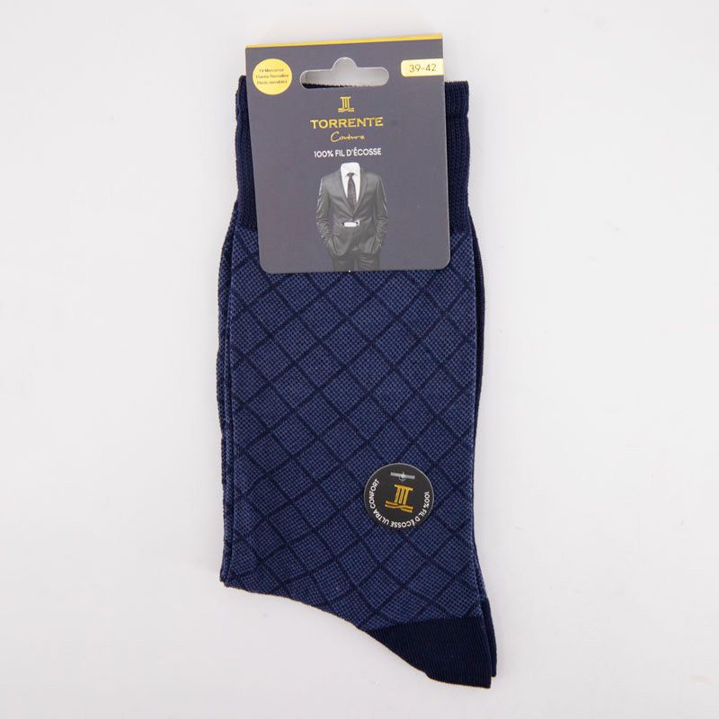 Chaussettes fil d'ecosse fantaisies 24018 Homme TORRENTE