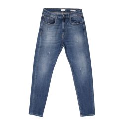 Pantalon imperial homme blu denim p5407bru02 Homme IMPERIAL