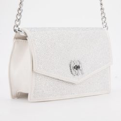 Sac bandouliere petit argente reine gr-a24054 Femme GEORGES RECH